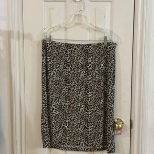 leopard print stretchy skirt - sparkly bit of sparkles